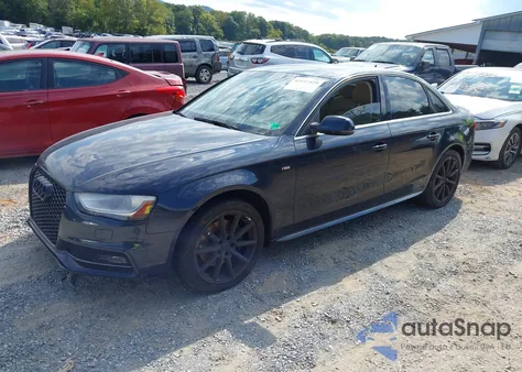 2016 Audi A4 2.0T Premium from USA, damaged, VIN WAUFFAFLXGA004042